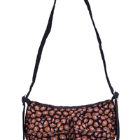 Bolsa Feminina Baguete Leopard Pop - Azul