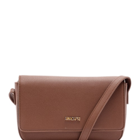 Bolsa Tiracolo Pequena Feminina - Marrom