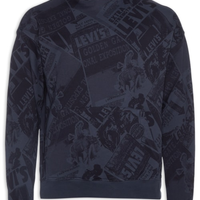 Moletom Masculino Sunset Com Estampa E Capuz - Azul