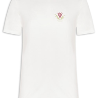 Camiseta Masculina Bromelia II - Branco