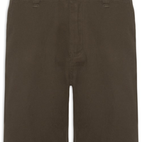 Bermuda Masculina Casual em Sarja Color - Marrom