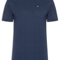 Camiseta Masculina Regular Fit Essential - Azul