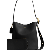 Bolsa Feminina Bleecker Bucket Média - Preto