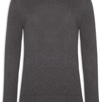 Tricot Masculino Gola Careca - Cinza