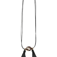 Colar Feminino Com Tassel - Preto