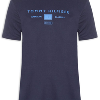 Camiseta Masculina Regular Fit Brand Love - Azul