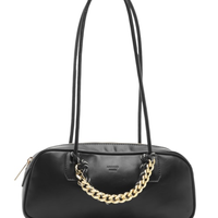 Bolsa Feminina Bowling Grande - Preto