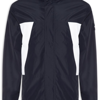 Jaqueta Masculina Corta Vento Dupla Face Color Block - Azul