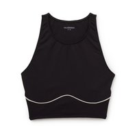 Top Efeito Debrum Soft Touch - Preto