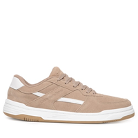 Tênis Masculino Court Camurça Layers - Bege