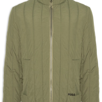 Jaqueta Masculina Puffer Logo Detail Brenoto - Verde