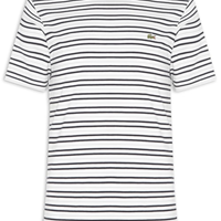 Camiseta Masculina Classic Fit Listrada - Off White