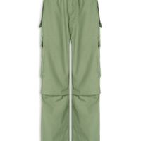 Calça Masculina Baggy Field Cargo Sarja - Verde
