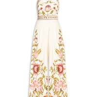 Macacão Feminino Natureza Romântica - Off White