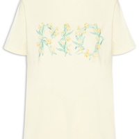 Camiseta Feminina Fit Tulipa Rio Julia - Amarelo