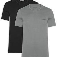 Kit 2 Camisetas Masculinas Pack Top Preto