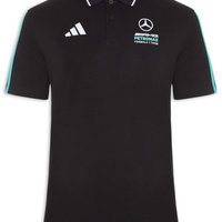Polo Masculina Mercedes DNA - Preto