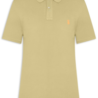 Polo Masculina Básica Summer Em Piquet De Algodão - Verde