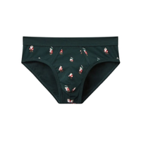 Cueca Slip Disney Zangado Em Algodão Supima - Verde