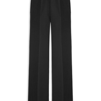 Calça Feminina Moletom Wide - Preto