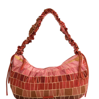 Bolsa Feminina Dunas Listra Mosaico - Marrom