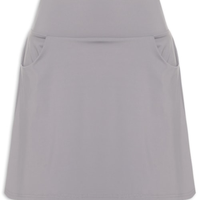 Short Saia Fitness Com Bolso - Cinza