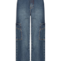 Calça Feminina Jeans Nipper Bolsos - Azul