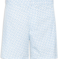 Short Masculino Praia Estampa Aqua - Azul