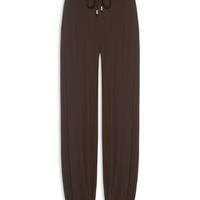 Calça Feminina Leve Ballon Marrom