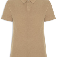 Polo Masculina Tricot Corda New - Bege