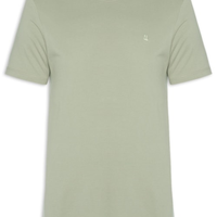 Camiseta Masculina Manga Curta Piquet Logo - Verde