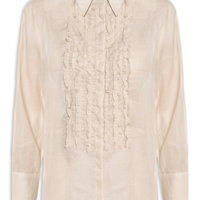 Camisa Feminina Frazidinhos - Bege
