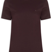 Camiseta Básica Masculina em Algodão Vermelho