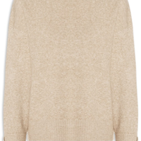 Suéter Feminino Em Tricot - Bege