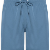 Short Beachwear Masculino Liso - Azul
