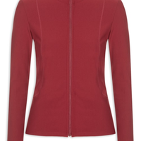 Jaqueta Feminino Neopren Line Vermelho