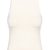Blusa Feminina Básica Em Tricot - Bege