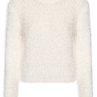 Suéter Feminino Tricot Texturizado - Off White
