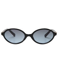 Óculos De Sol Feminino Oval - Preto