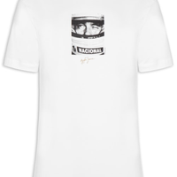 Camiseta Masculina Est Race Master Senna - Branco