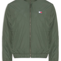 Jaqueta Masculina Relaxed Fit Com Logo Interno - Verde