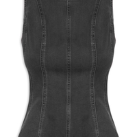 Blusa Feminina Leighton Peplum - Preto