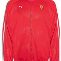 Jaqueta Scuderia Ferrari T7 Oversized TR Masculina - Vermelho