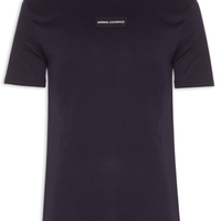 Camiseta Masculina Manga Curta AX - Azul