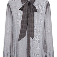 Camisa Feminina Mous X - Cinza