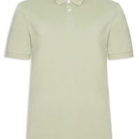 Polo Masculina Piquet Básica Rio - Verde