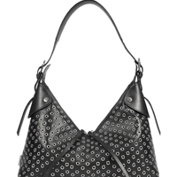 Bolsa Feminina Média Napa Fleecy - Preto