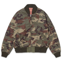 Jaqueta Masculina Double Face Camo - Verde