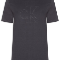 Camiseta Masculina Underwear Manga Curta - Cinza