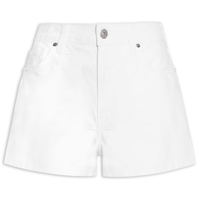 Short Feminino Sarja Nina - Branco